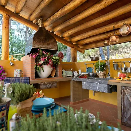 Ferienhaus With Aeolian Islands Views Near Cefalù